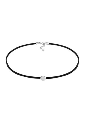 CHOKER HEART - Halsband - silber