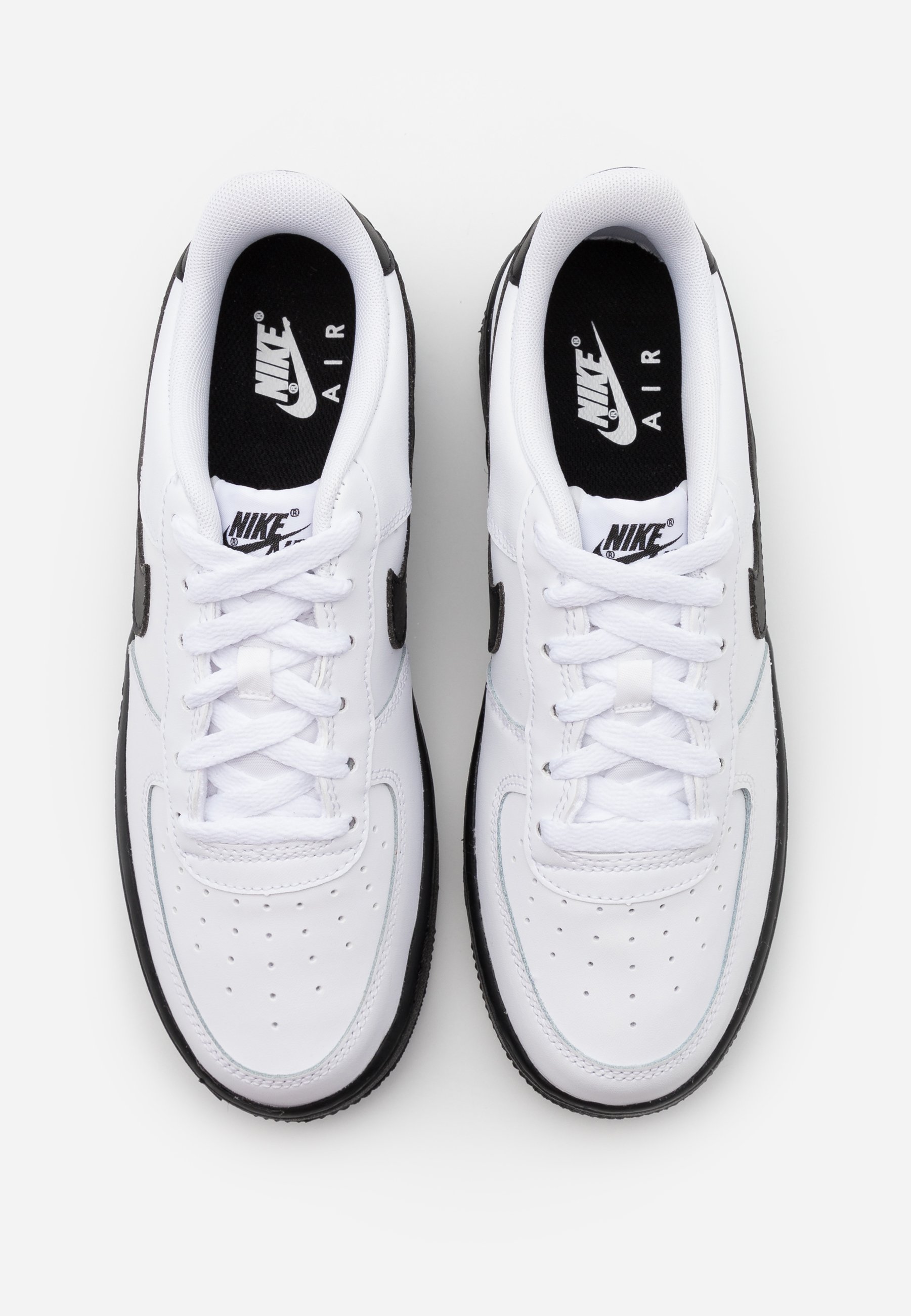 Nike Sportswear AIR FORCE 1 BRICK - Sneakers laag - white/black/wit -  Zalando.nl