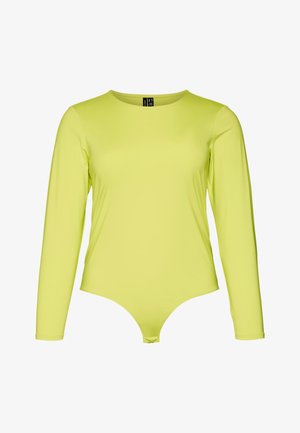 Vero Moda Curve VMJOANN BODYSTOCKING - Bluzka z długim rękawem