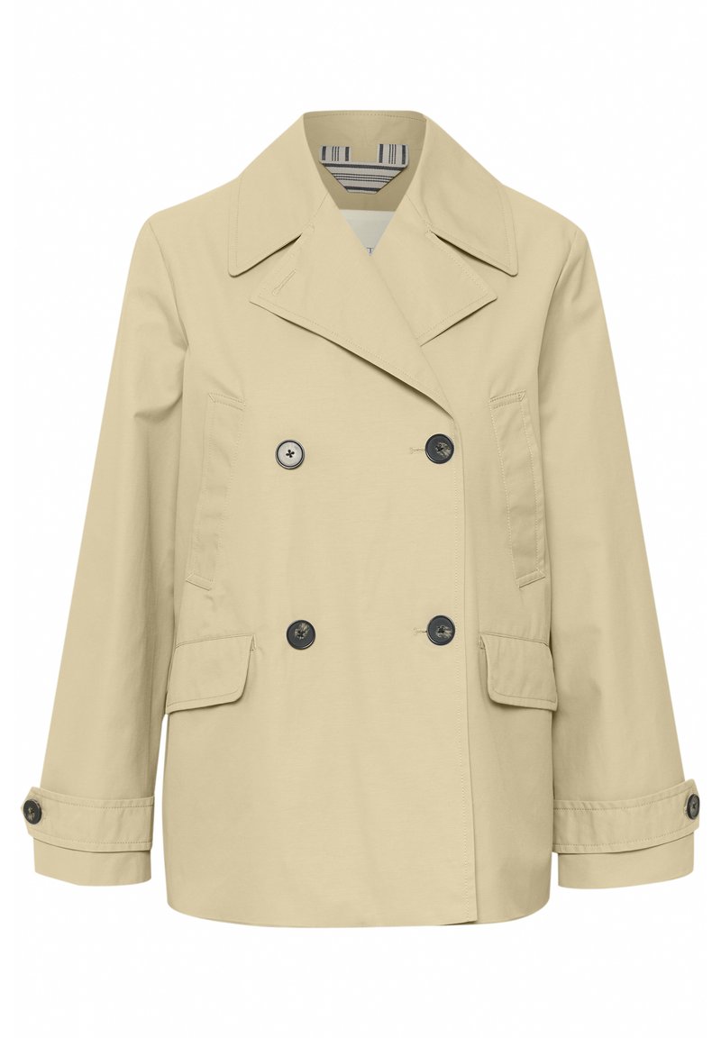 Part Two Halflange jas beige