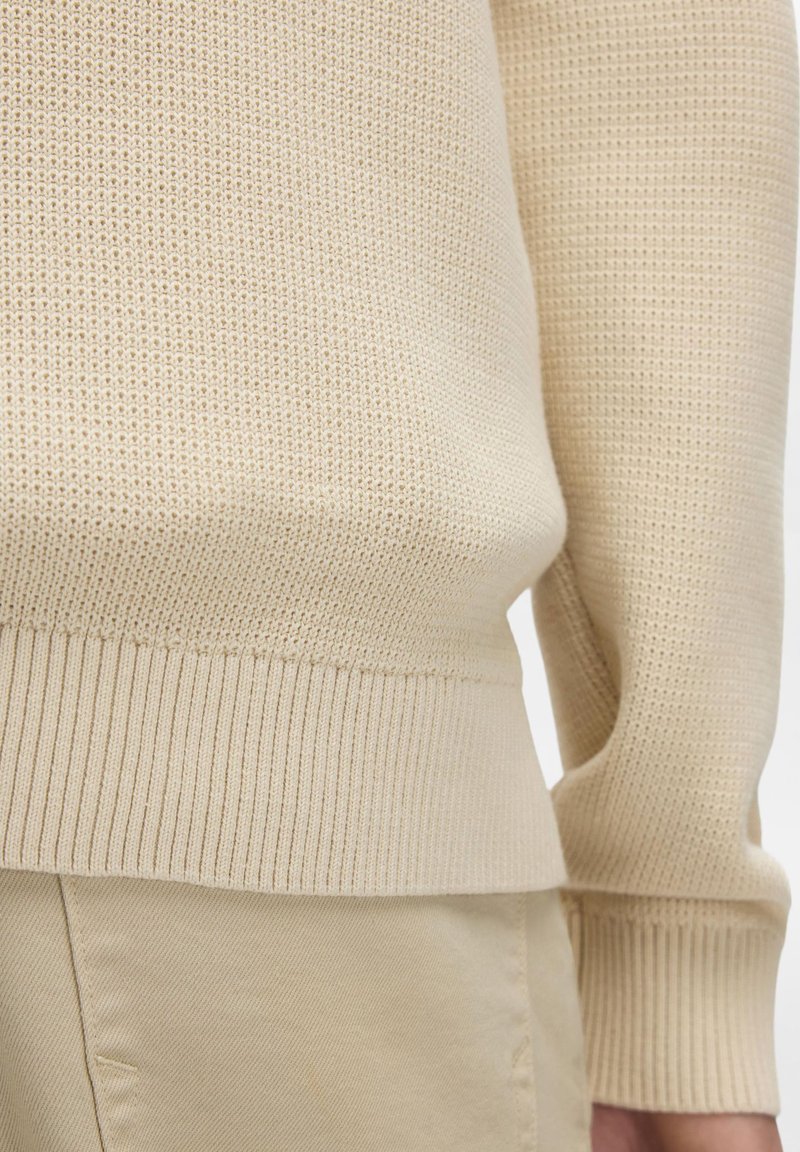 SELECTED FEMME Slhdane Ls Knit Structure Crew Neck