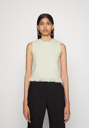 SMOCK SLEEVELESS - Top - blanc de blanc