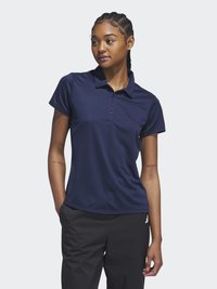 adidas Golf - WOMEN'S SOLID PERFORMANCE SHORT SLEEVE - Polo krekls - collegiate navy Miniatūras attēls 1