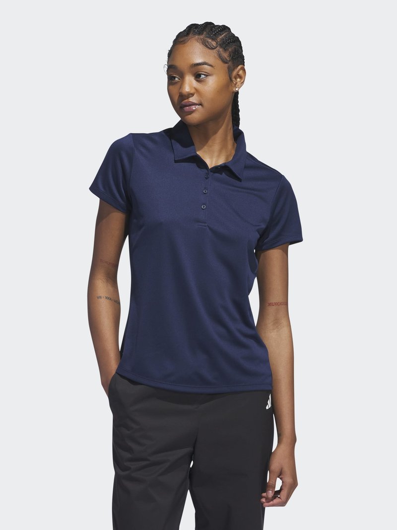 adidas Golf - WOMEN'S SOLID PERFORMANCE SHORT SLEEVE - Polo krekls - collegiate navy, Palielināt