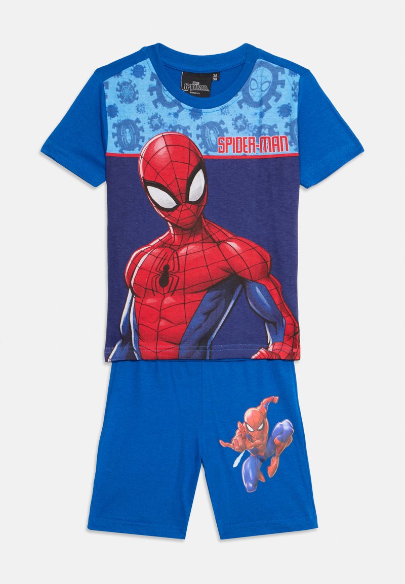 Spiderman T-shirt print blauw Spiderman T-shirt print blauw