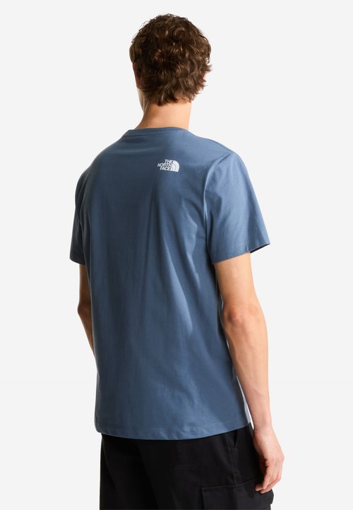 The North Face M EVOLUTION HALF DOME REGULAR SHORT SLEEVE TEE - Print T-shirt - granite blue — foto 3