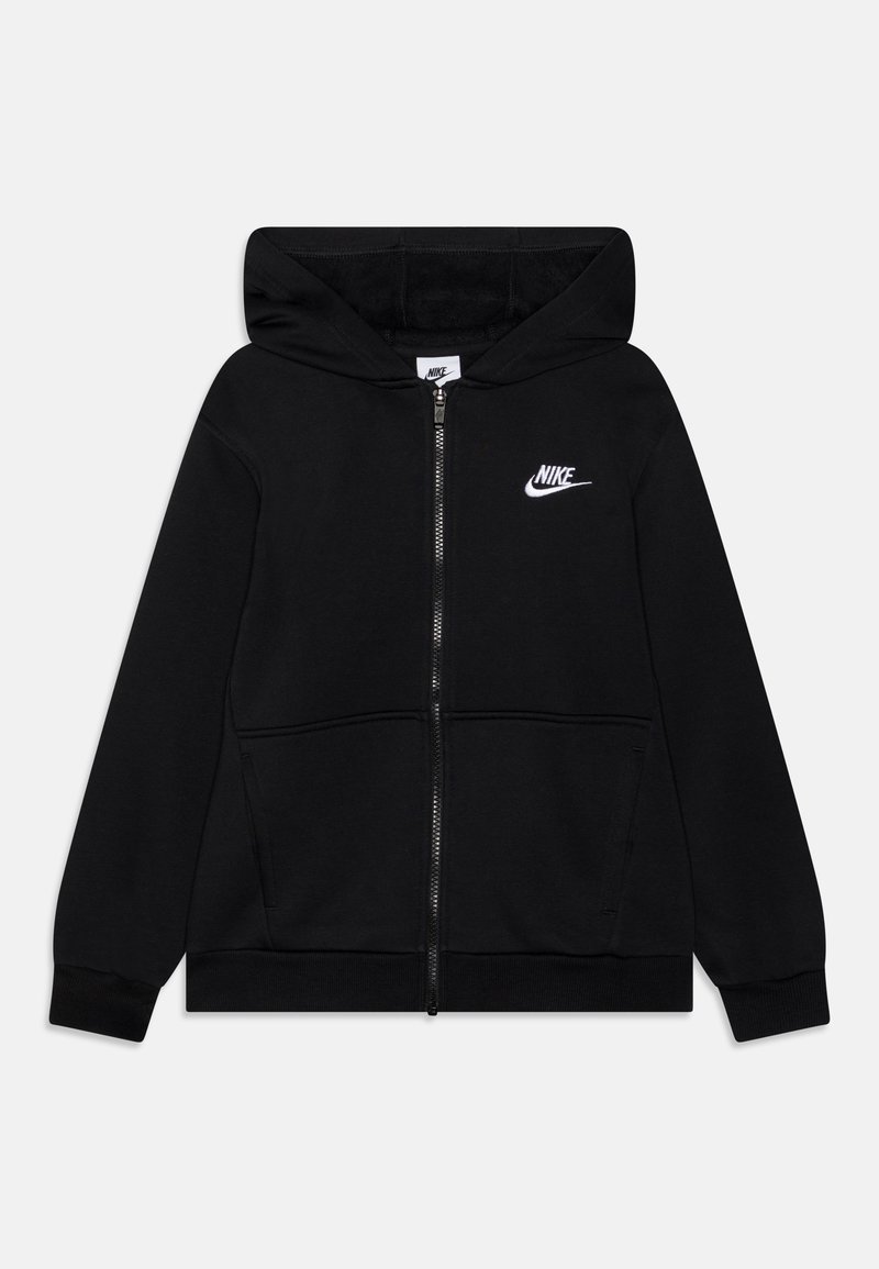 Nike Sportswear CROP - Sweat zippé - black/sail/noir Nike Sportswear CROP - Sweat zippé - black/sail/noir