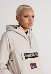 Napapijri RAINFOREST DIMITY - Summer jacket - beige silver