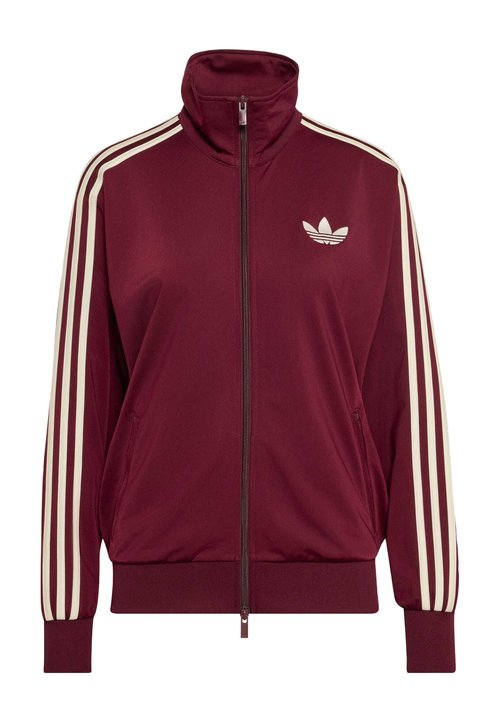 adidas FIREBIRD TRACK TOP LOOSE - Sudadera con cremallera - maroon cream white — foto 5