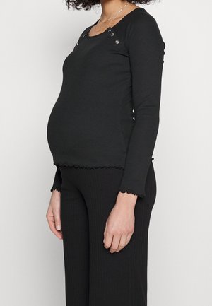 Langarmshirt - black