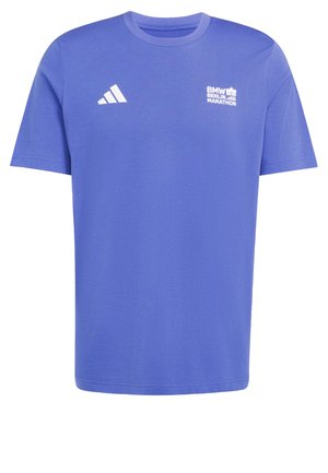 adidas Performance, BER26 MAP TEE M - Μπλουζάκι με στάμπα - dual indigo