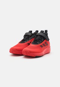 adidas Performance OWNTHEGAME 3.0 UNISEX - Chaussures de basket - core black/red