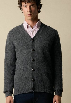 SHETLAND - Cardigan - dark grey