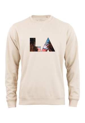 Cotton Prime SKYLINE LOS ANGELES - WELTENBUMMLER KOLLEKTION - Sweatshirt - sand