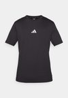 T-shirt med print - black/white