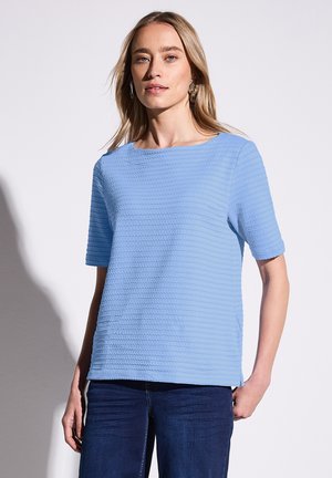 T-Shirt basic - blau