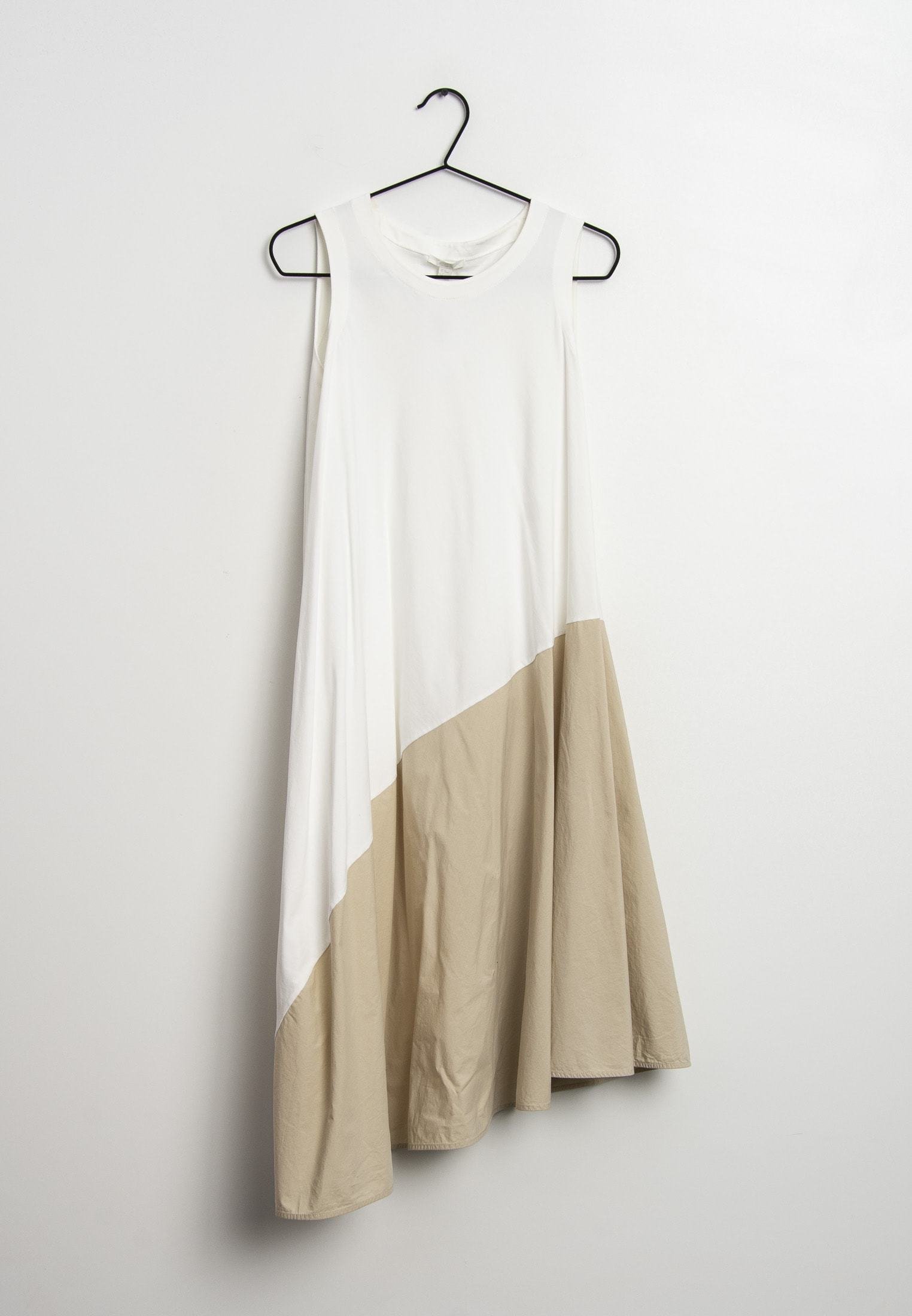 Cos Cos Kleid Weiss Freizeitkleid White Weiss Zalando De