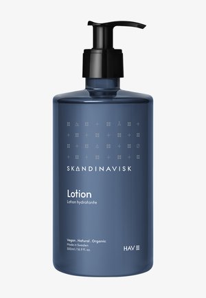 Skandinavisk LOTION HAV - Kropsolie og glimmer - deep blue