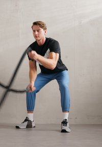 Nike Performance FORM PANT - Jogginghose - aegean storm/black/silver