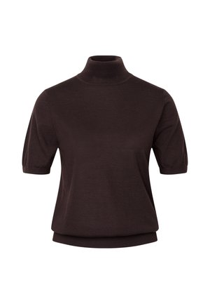 Seidensticker, SLIM - - T-Shirt basic - brown
