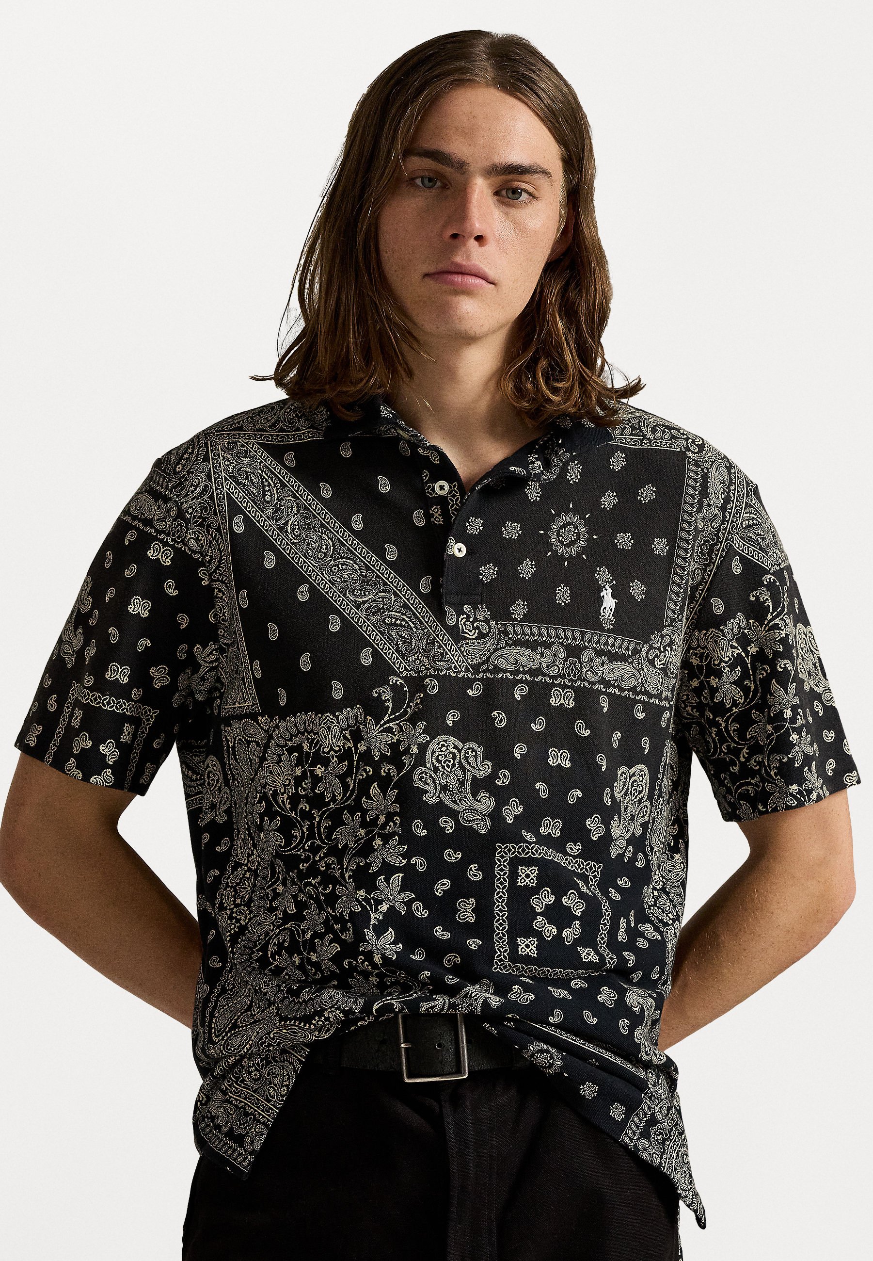 Polo Ralph Lauren CLASSIC FIT BANDANNA POLO SHIRT - Polo shirt