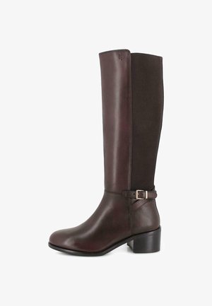 Blogger, BOTAS DE PIEL BLOGGER JASMIN 02 - Botas - marrón oscuro
