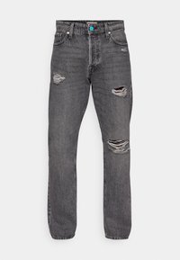 JJICHRIS JJORIGINAL - Laza szabású farmerek - black denim