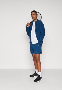 Björn Borg FULL ZIP - Jakna od flisa - blue wing teal