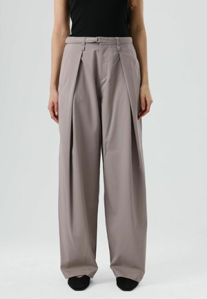 RELAXED FIT - Pantalon classique - beige