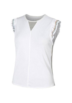 PREMIER RUFFLE  - T-Shirt print - white