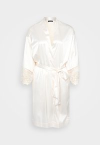 Bademantel - ivory floral