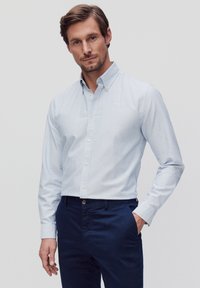 BONDELID ETHAN OXFORD - Overhemd - blue stripe