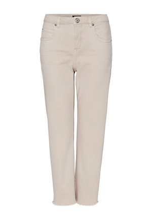 OPUS MID RISE WIDE CROPPED - Straight leg jeans - natural glaze