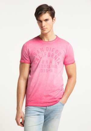 Print T-shirt - imperial red
