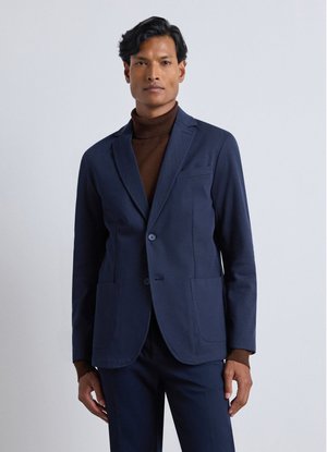 Calliope, GIACCA TINTA UNITA - Blazer jacket - blu notte