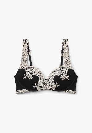 Intimissimi GIOIA PRETTY FLOWERS - Push-up bra - black