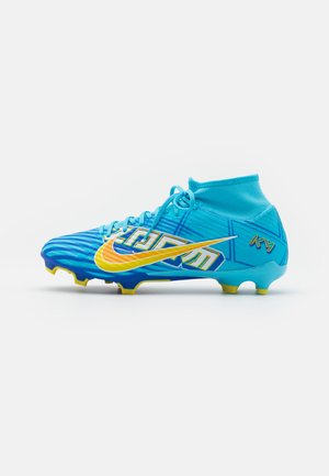 ZOOM MERCURIAL 9 ACADEMY KM MG - Moulded stud football boots - baltic blue/white