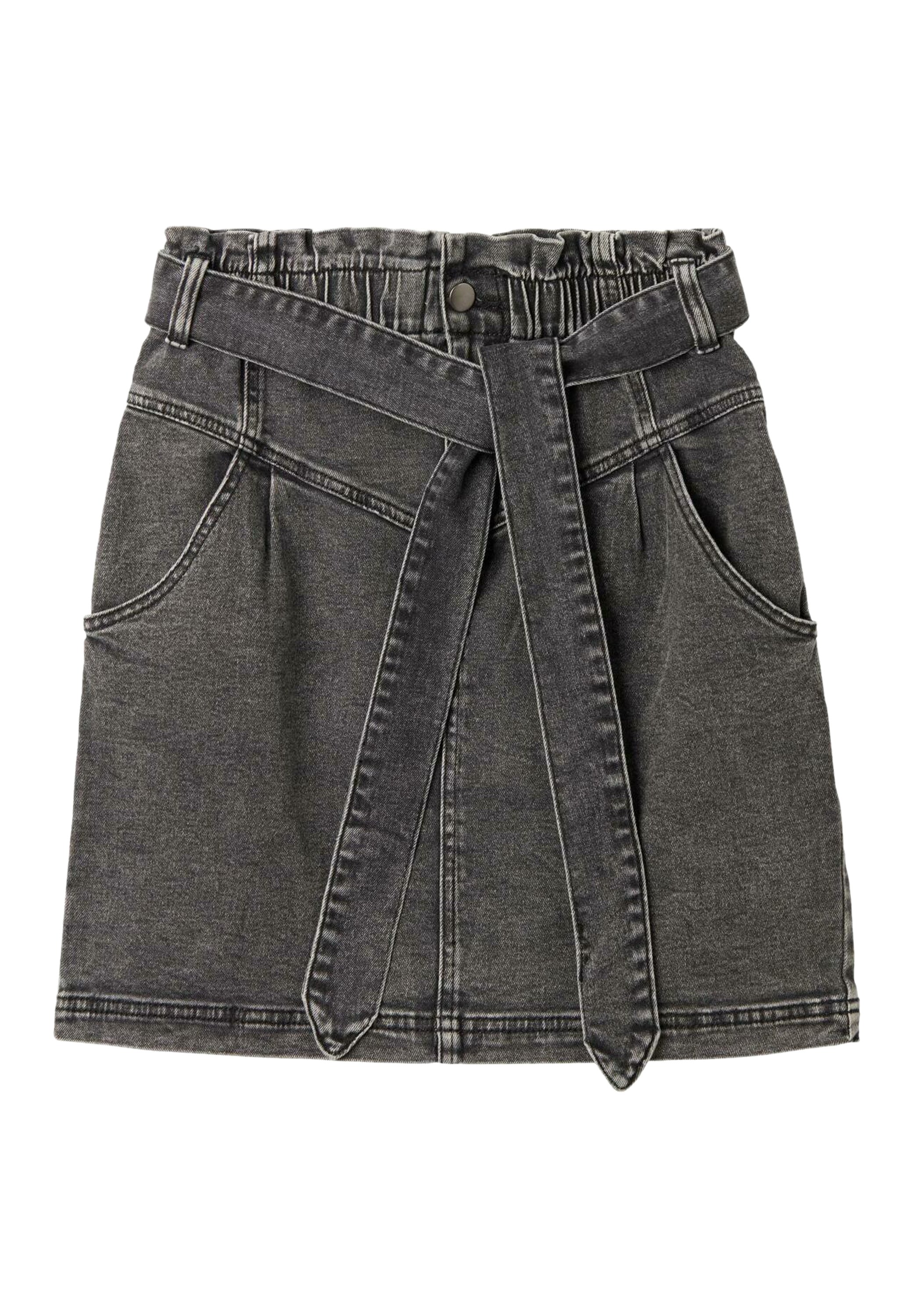Tezenis Gonna a campana - nero jeans/nero - Zalando