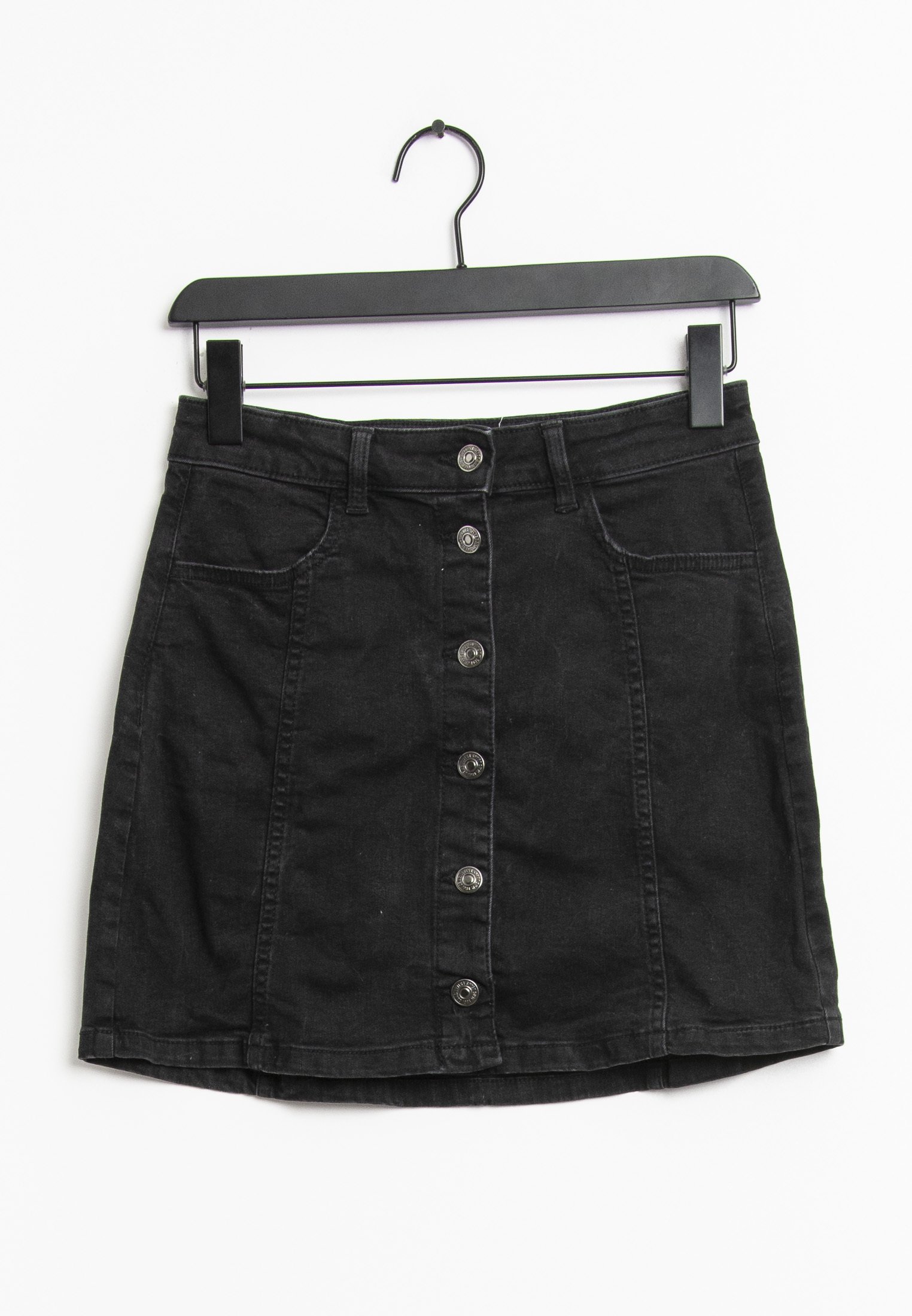 Mango Gonna di jeans - black/nero - Zalando.it