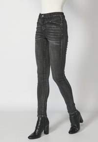 Koroshi Jeans Skinny Fit - black denim