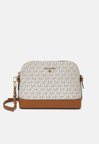 MICHAEL Michael Kors - JET CHARM DOME - Olkalaukku - vanilla/acorn Pienoiskuva 1