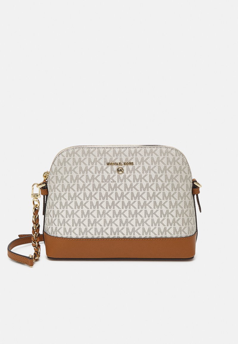 MICHAEL Michael Kors JET CHARM DOME - Taška cez plece - vanilla/acorn