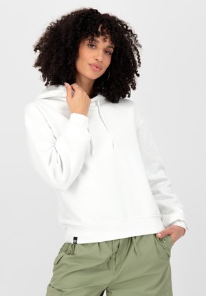 alife & kickin THANEEAK - Kapuzenpullover - brilliant white