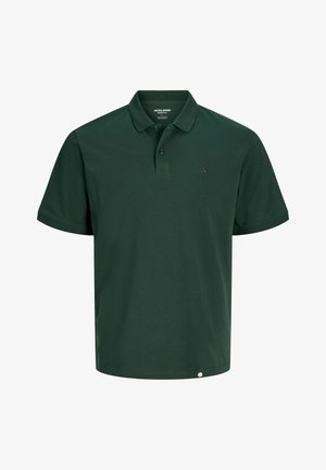 Jack & Jones, JJEBASIC POLO SS NOOS - Polo - darkest spruce