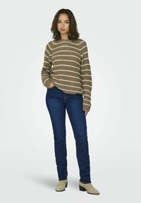 JDY JDYELLEN ONECK RAGLAN - Jersey de punto - malt ball
