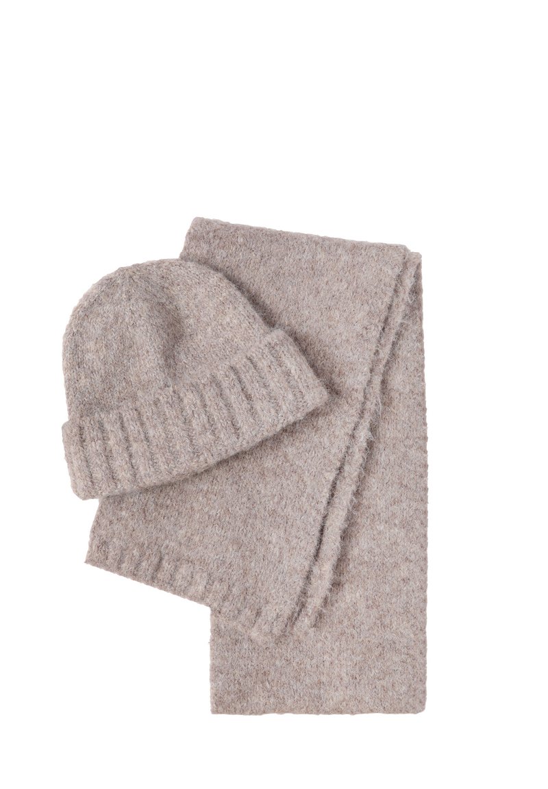 TATUUM SET - Šal - beige