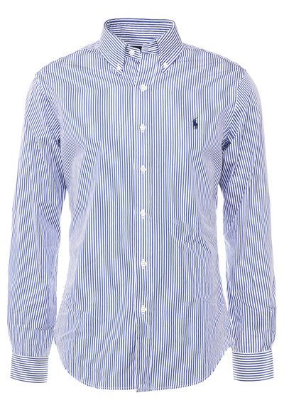 Polo Ralph Lauren SLIM FIT  - Camisa - blue/white