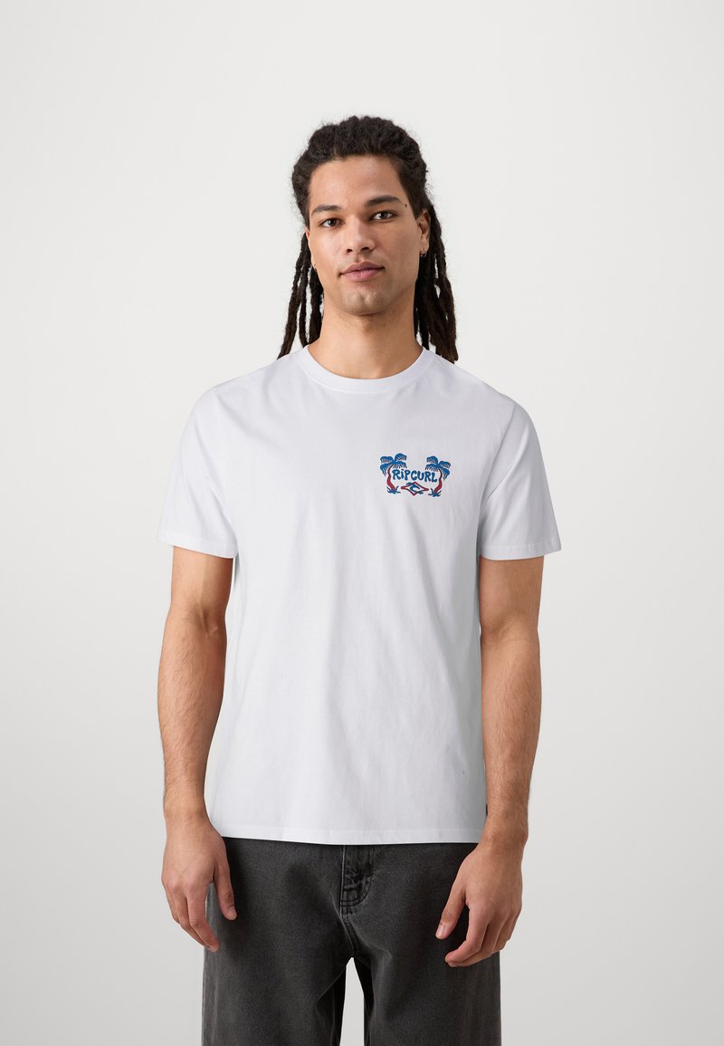 Rip Curl SHREDDING TEE - T-shirt print - white