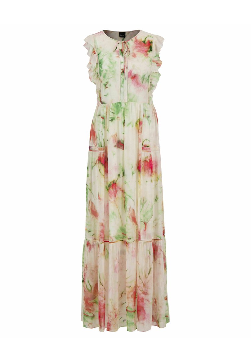 Boss Maxi-jurk zandkleur Boss Maxi-jurk zandkleur