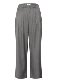 EFFY - Auduma bikses - dark grey melange